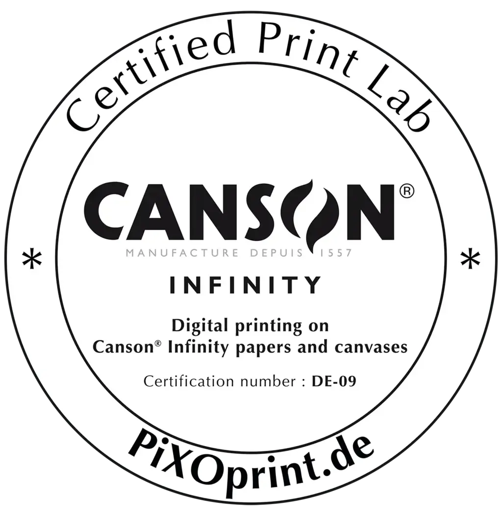 PIXOprint.de ist ein zertifiziertes FineArt-Labor